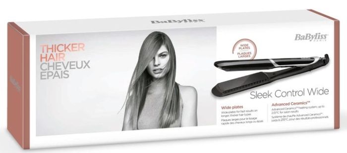 Випрямляч Babyliss, темп.режимів-5, 140-235С, іонізація, кераміка, турмалін , чорний
