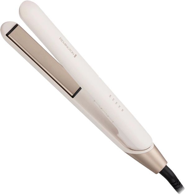 Випрямляч Remington Shea Soft, >300Вт, темп.режимів-5, 150-230С, кераміка, біло-золотий