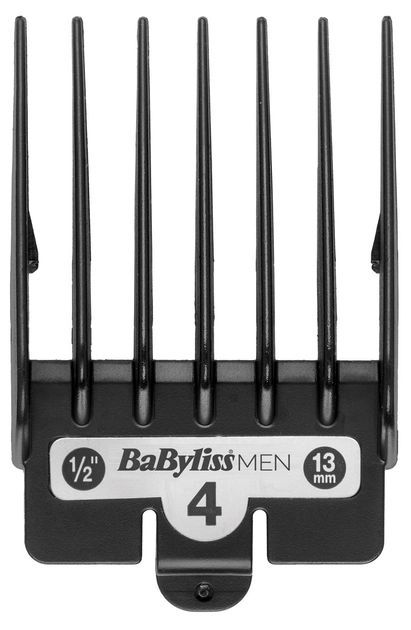 Машинка для стриження  Babyliss, мережа+акум., вібраційний мотор, насадок-10, кейс, чохол, гребінець у компл., сталь, сірий