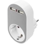 Зарядное устройство DIGITUS Universal USB + Power Socket