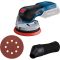 Шлифмашина эксцентриковая аккумуляторная Bosch GEX 18V-125, 18В, 125мм, 10000об/мин, 1.6кг