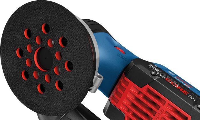Шлифмашина эксцентриковая аккумуляторная Bosch GEX 18V-125, 18В, 125мм, 10000об/мин, 1.6кг