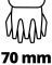 Ножницы для травы аккумуляторные Einhell GC-CG 3,6/70 Li WT, 3.6В, 1х2Ач, 7/11см, шаг реза 8мм, 0.8кг