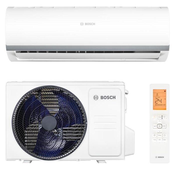Кондиционер Bosch Climate 2000 35м2 инвертор 12000BTU 3.5кВт A++/A+ -15°С R32 белый