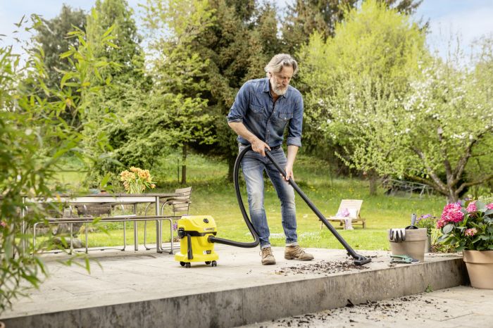 Пилосос професійний акумуляторний Karcher WD 2-18 18В контейнер 12л без АКБ та ЗП