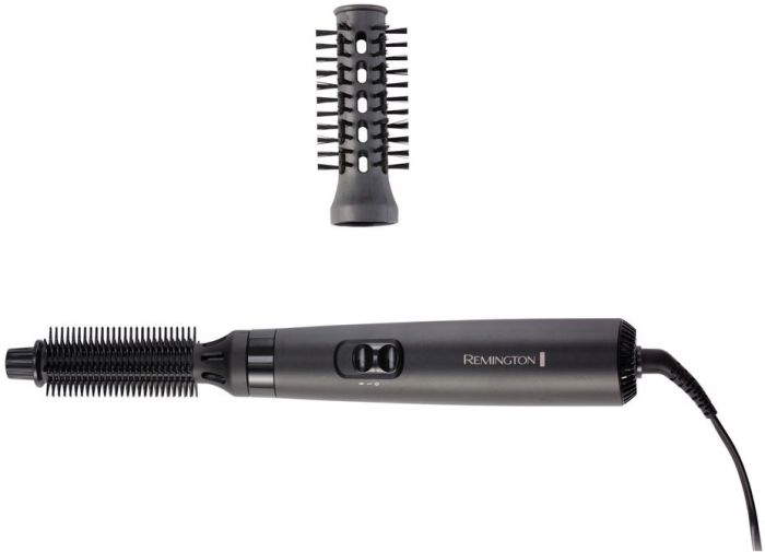 Фен-щітка Remington Dry & Style Caring, 400Вт, 2 режими, іоніз-я, кераміка, чорний