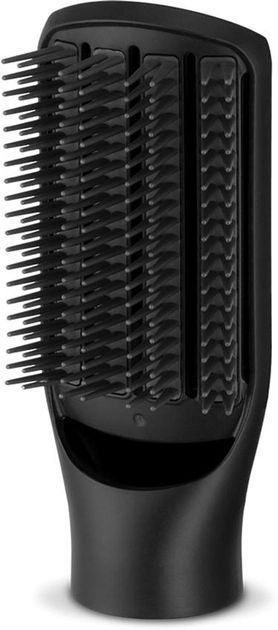 Фен-щетка Remington Blow Dry & Style Caring, 1000Вт, режимов-2, иониз-я, хол. обдув, чехол, керамика, черно-золотой