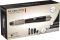 Фен-щетка Remington Blow Dry & Style Caring, 1000Вт, режимов-2, иониз-я, хол. обдув, чехол, керамика, черно-золотой