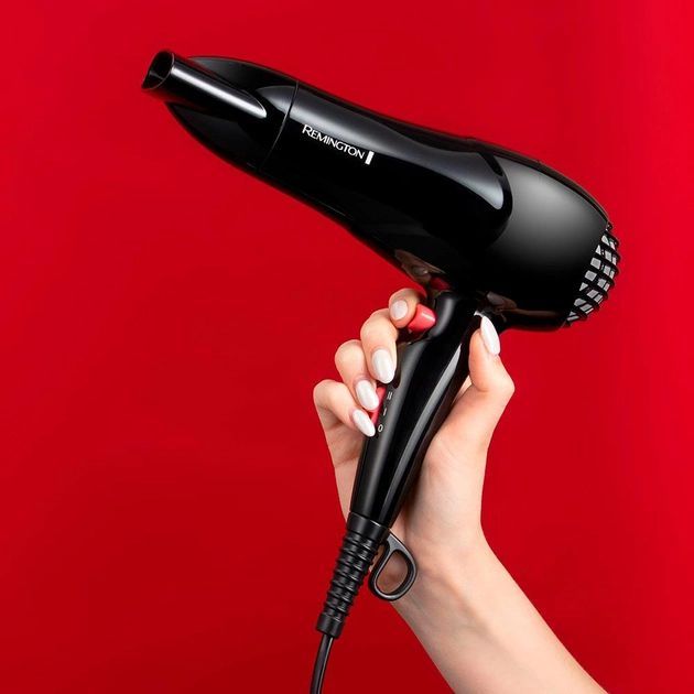 Фен Remington MyStylist, 1900Вт, режимов-2, иониз-я, хол. обдув, черный