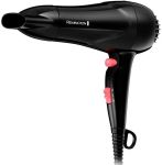 Фен Remington MyStylist, 1900Вт, 2 режими, іоніз-я, хол. обдув, чорний