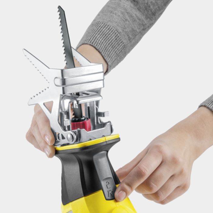 Пила сабельная Karcher PGS 4-18, аккумуляторная, 150мм, 18В, 2.1 кг