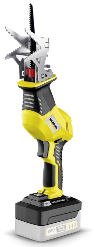 Пила сабельная Karcher PGS 4-18, аккумуляторная, 150мм, 18В, 2.1 кг