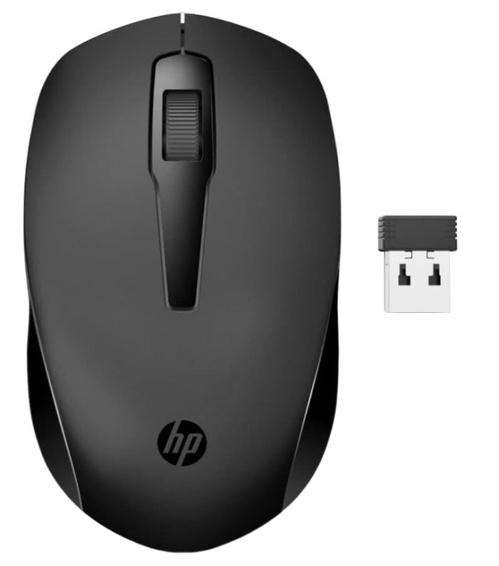 Мышь HP 150, WL, чёрный