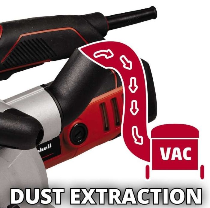 Штроборез Einhell TE-MA 1500, диск 125мм, 1500Вт, паз 8-30мм, глубина паза 5-30 мм, 8500об/мин, 4.8кг