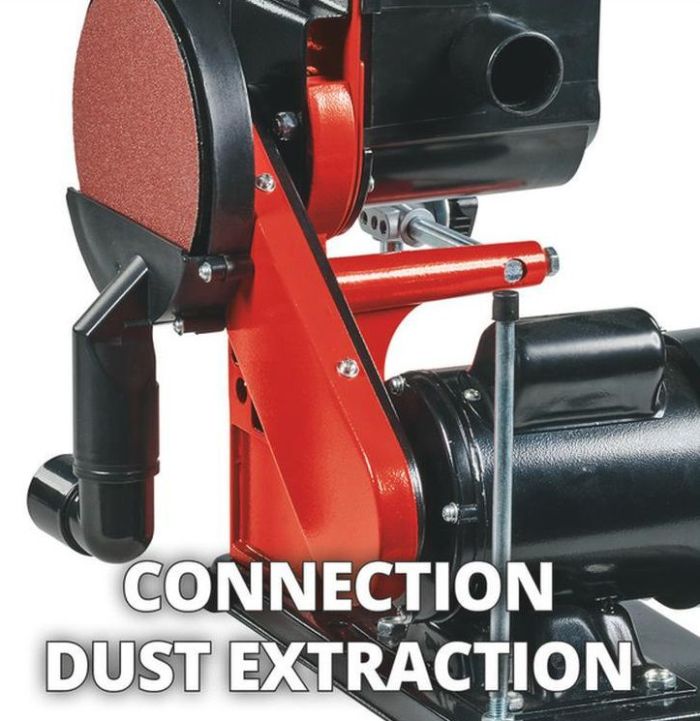 Станок точильный Einhell TC-US 380, 380Вт, круг 150мм, лента 914х100мм, 1500об/мин, 13.25 кг