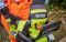Рукавички робочі Ryobi RAC258L, козяча шкіра, захист від порізів, р.L, чорно-жовтий