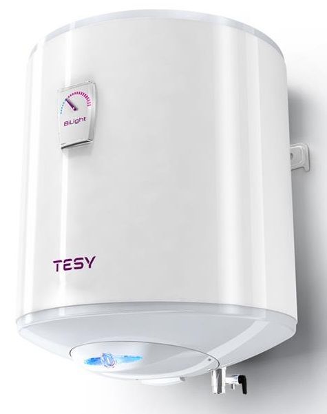 Водонагрівач електр. TESY Bilight 50V круглий GCV 504420 B11 TSRC, 50л, 2кВт, мех. кер-ння, C, білий