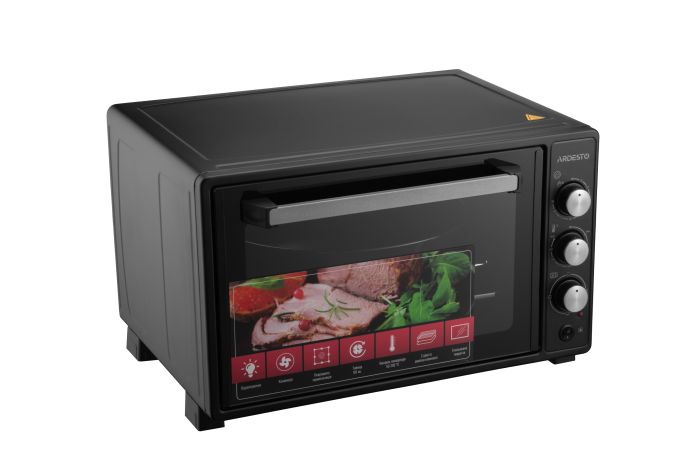 Печь электрическая ARDESTO, 40л, 1300Вт, механич., конвекция, черный