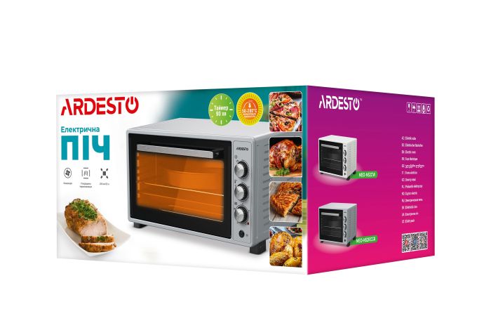 Печь электрическая ARDESTO, 48л, 1700Вт, механич., серый