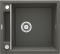 Мойка кухонная Deante Magnetic, гранит, квадрат, без крыла, 560х500х219мм, чаша - 1, врезная, антрацит