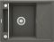 Мойка кухонная Deante Magnetic, гранит, прямоуг., с крылом, 640х500х219мм, чаша - 1, врезная, антрацит
