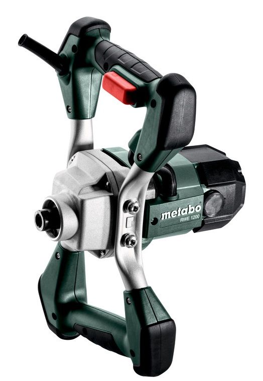 Миксер строительный Metabo RWE 1200, 1200Вт, 0-900об/мин, М14, 120мм, для 30л, 3.4кг