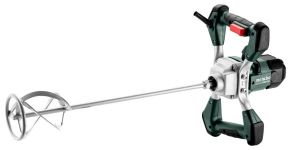 Миксер строительный Metabo RWE 1200, 1200Вт, 0-900об/мин, М14, 120мм, для 30л, 3.4кг