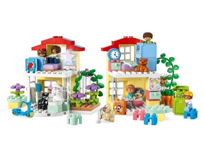 Конструктор LEGO DUPLO Town Сімейний будинок 3в1