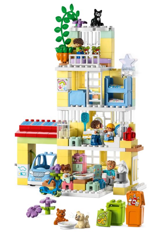 Конструктор LEGO DUPLO Town Сімейний будинок 3в1