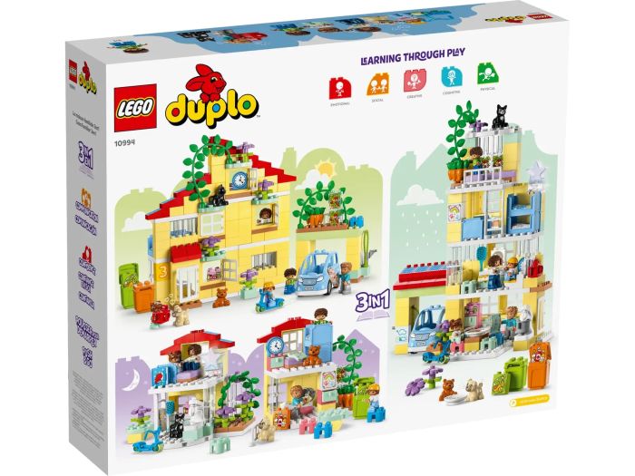 Конструктор LEGO DUPLO Town Сімейний будинок 3в1