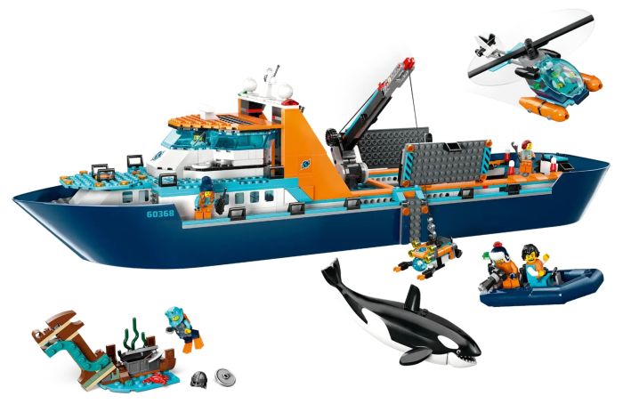 Конструктор LEGO City Арктический исследовательский корабль