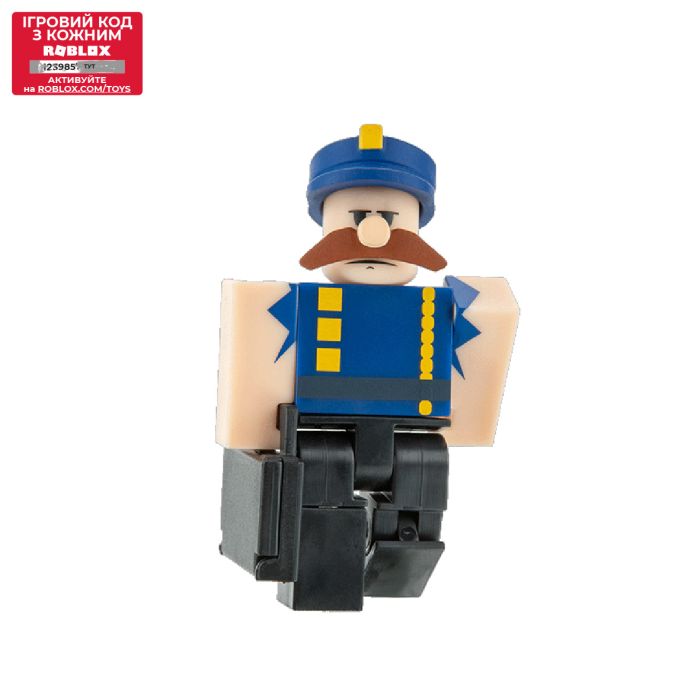 Ігрова колекційна фігурка Roblox Deluxe Mystery Pack Big Bank Robbery: Edguard & Boz