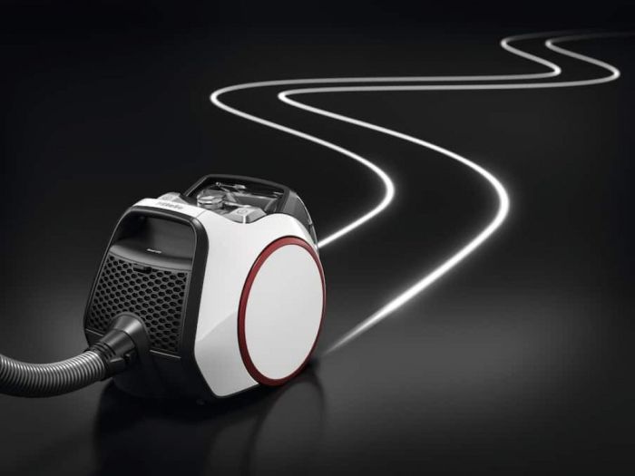 Пилосос Miele контейнерний SNRF0 Boost CX1, 890Вт, сухе прибирання, конт пил -1л, Silence AirClean, Технологія Vortex, білий