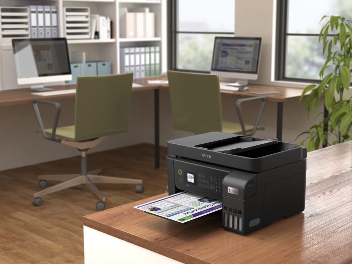 МФУ ink color A4 Epson EcoTank L5290 33_15 ppm Fax ADF USB Ethernet Wi-Fi 4 inks