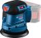 Шлифмашина эксцентриковая аккумуляторная Bosch GEX 185-LI, 18В, 125 мм, 6000-10000 об/мин, 0.93 кг, без АКБ и ЗУ