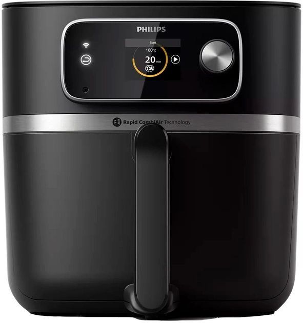 Мультипечь Philips Combi XXL Connected, 2200Вт, чаша-8.3л, сенсорное управл., пластик, черный