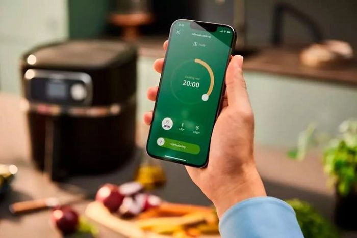 Мультипечь Philips Combi XXL Connected, 2200Вт, чаша-8.3л, сенсорное управл., пластик, черный