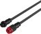 Кабель зарядки/синхронизации HyperX USB-A > USB-C, спиральный, 1.37м, сіро-чорний