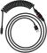 Кабель зарядки/синхронизации HyperX USB-A > USB-C, спиральный, 1.37м, сіро-чорний