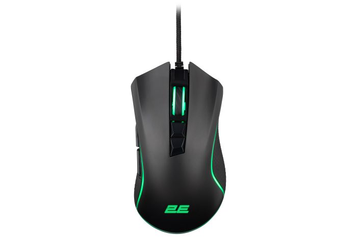 Миша 2E GAMING MG340, RGB, USB-A, чорний