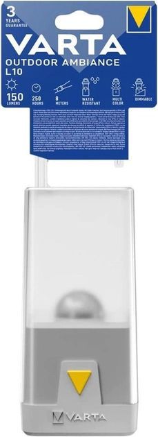 Фонарь Varta Кемпинговый Ambiance  L10, IP54, , до 150 люмен, до 250 часов роботы, 3хАА