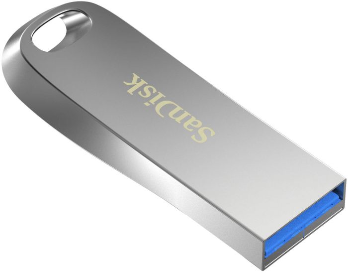 Накопитель SanDisk  256GB USB 3.1 Type-A Ultra Luxe Серебристый