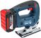 Лобзик аккумуляторный Bosch GST 185-LI, 18В, Акб 2х4Ач, 3500 об/мин, ход 26мм, кейс, 2кг