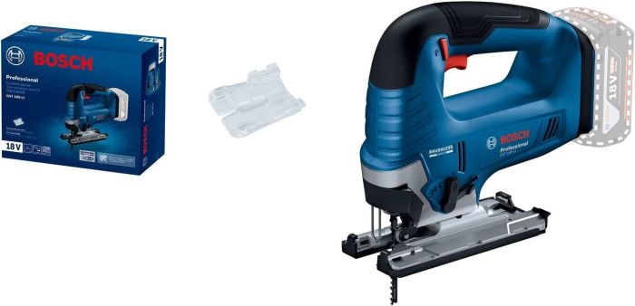 Лобзик аккумуляторный Bosch GST 185-LI, 18В, ход 26мм, 0-3500 об/мин, 2.4 кг, без АКБ и ЗП