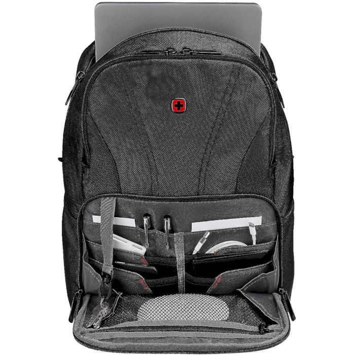Рюкзак Wenger, BC Mark Slimline 12-14", чёрный