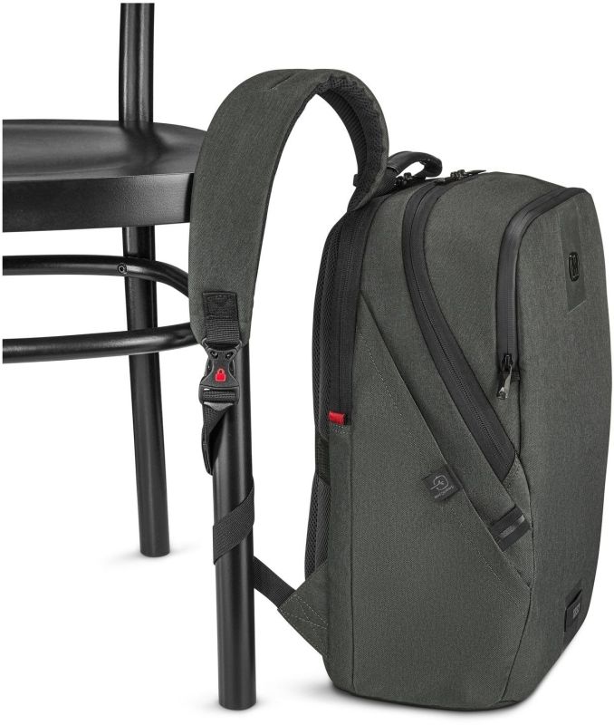 Рюкзак для ноутбука Wenger, MX Eco Light 16", тёмно-серый