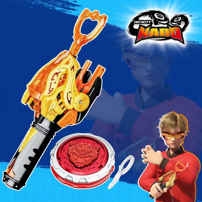 Волчок Infinity Nado VI Starter Pack Пылающий Боевой Медведь (Blazing War Bear)
