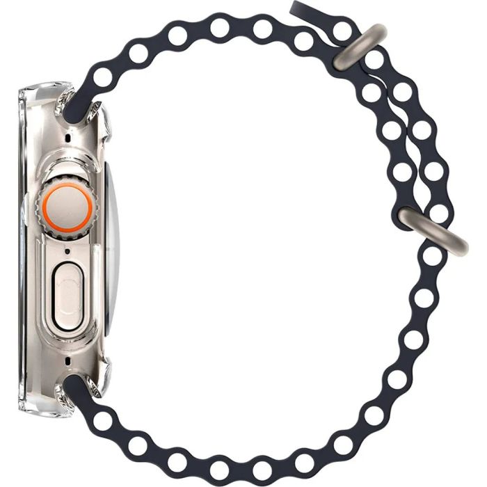 Чехол-накладка Spigen для Apple Watch Ultra (49mm), Ultra Hybrid, Crystal Clear
