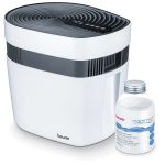Очиститель воздуха Beurer Maremed, 50м2, 150м3/час, дисплей, 2-грубой очистки+1 водяной, создание морского климата, белый