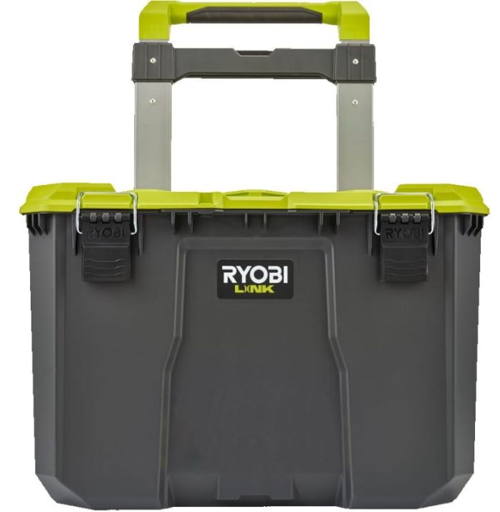 Ящик модульний для інструменту Ryobi Link RSL201, на коліщатках, телескопічне руків'я, 39х57х49.5см, пластик